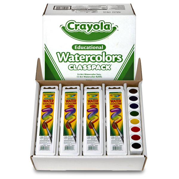 Crayola Watercolors Classpack, PK36 538101